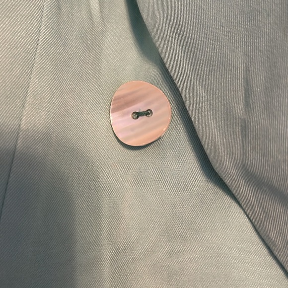 Vintage Paul Alexander jacket silk and cotton, pearl buttons - Picture 3 of 3